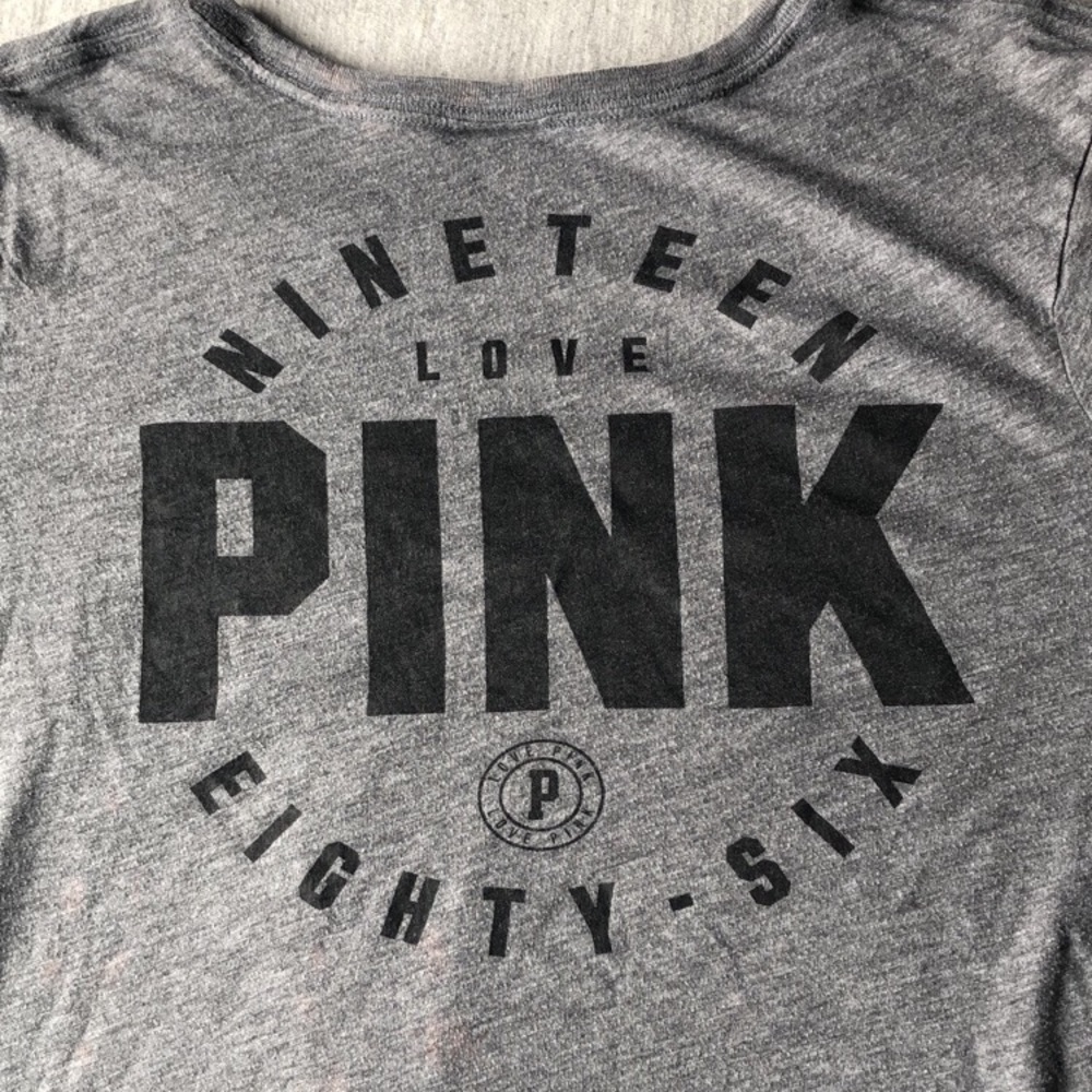 Pink Victoria’s Secret t shirt